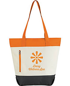 Promotional Tote Bags: Color Zip Tote
